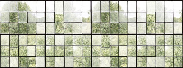 Kuvatapetti Rebel Walls Factory Window, non-woven, mittatilaus