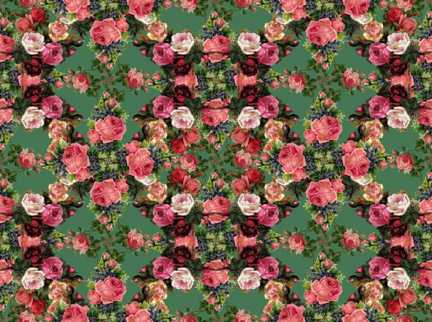 Kuvatapetti Rebel Walls Floral Frida Garden, non-woven, mittatilaus