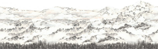 Kuvatapetti Rebel Walls Hope Mountains, non-woven, mittatilaus