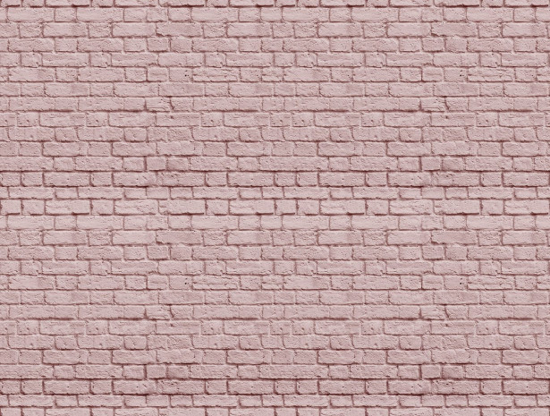 Kuvatapetti Rebel Walls Soft Bricks, Pink, non-woven, mittatilaus