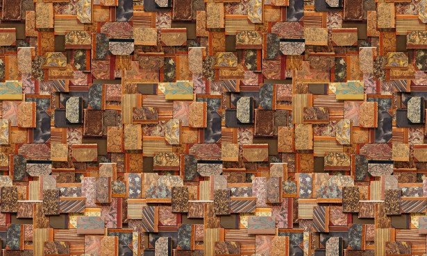 Kuvatapetti Rebel Walls Vintage Books Cover, non-woven, mittatilaus