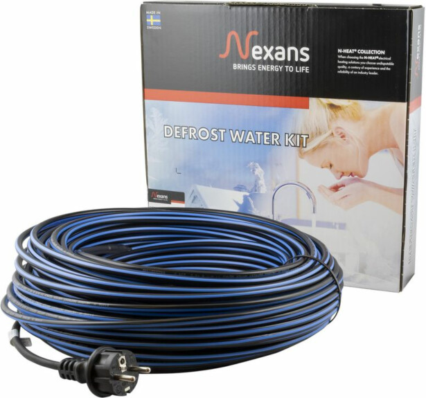 Lämpökaapelipaketti Nexans Axjo Kabel Defrost Water Kit