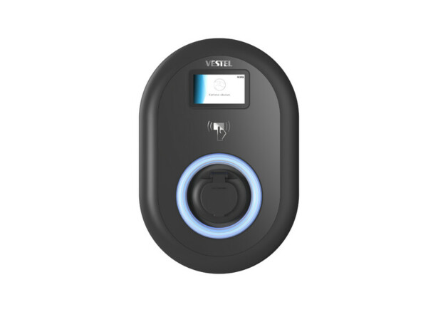 Sähköauton latausasema Finlux Pro EVC-04, Type2, 22kW(3x32A), RFID, MID, Verkkokaupan poistotuote