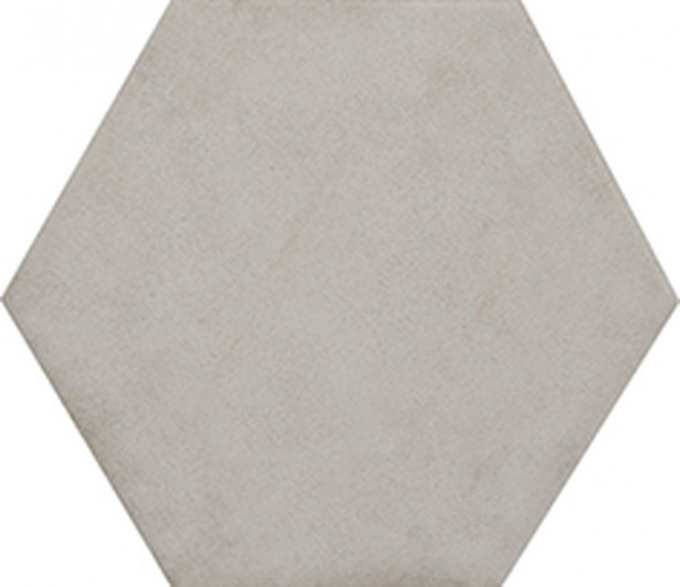 Lattialaatta Kymppi-Lattiat Concrete hex Bone 14x16cm