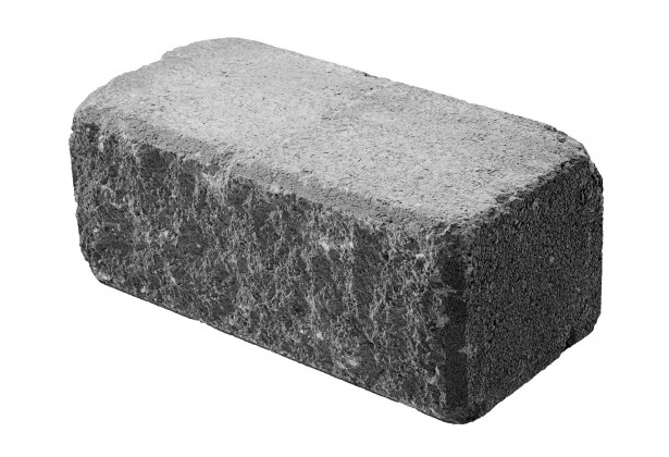 Antiikkimuurikivi Lakka lohko, musta 360x180x150mm