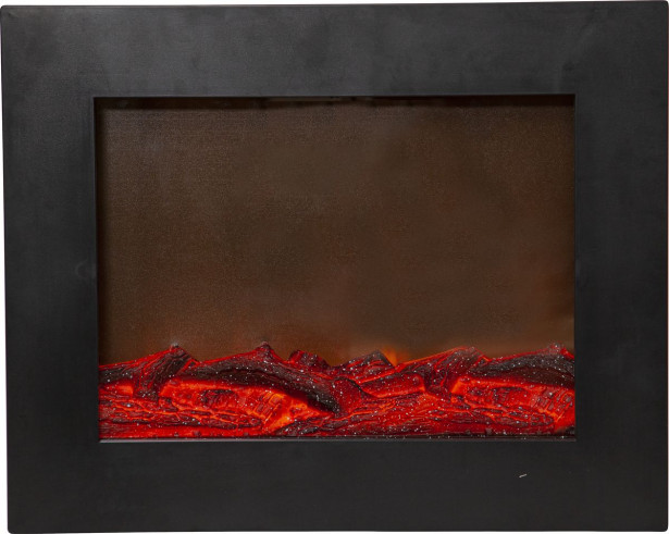 LED-koriste Star Trading Fireplace 400x500x145mm musta