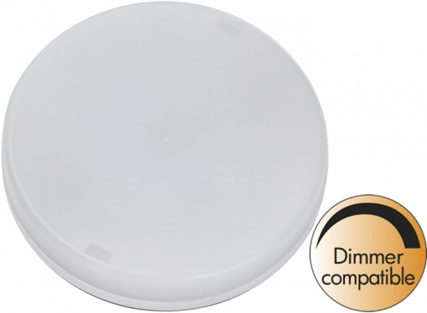 LED-lamppu Star Trading Spotlight Basic 347-98-1, Ø75x25mm, GX53, 6.5W, 3000K, 600lm