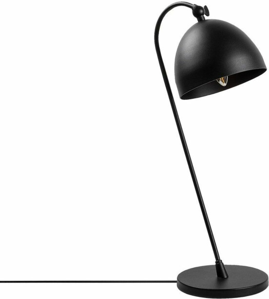 Pöytävalaisin Linento Lighting Acuka 12292, musta/kulta