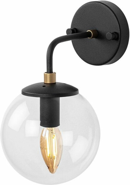Seinävalaisin Linento Lighting Horn 12218, musta/kulta