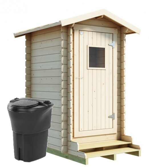 ProPuucee-paketti 1.7m², sisältää Lillevilla Toilet 13 ja Kekkilä Tehokäymälä 230l