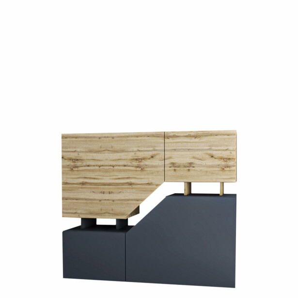 Lipasto CEELIAS, tummanharmaa/beige (3764)