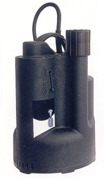 Uppopumppu sadevesille Nocchi DPC 200-10, raekoko 3mm