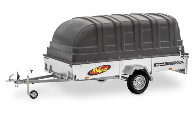 Peräkärry Majava M 5032 LJ, Europlast-kuomulla 100cm