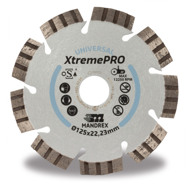 Timanttilaikka Mandrex XtremePro Universal eri kokoja