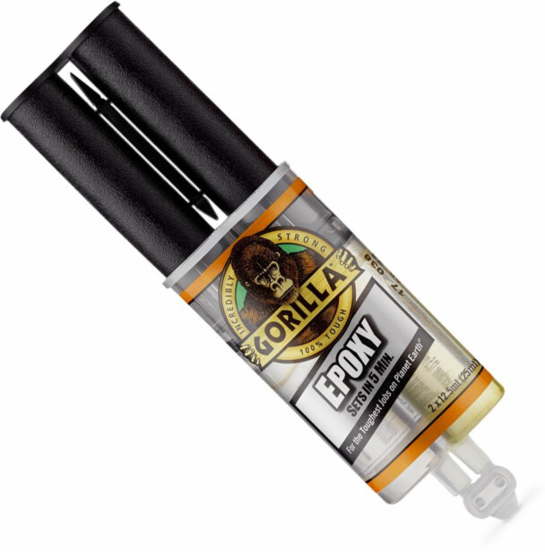 Epoksiliima Gorilla 25ml, kristallinkirkas
