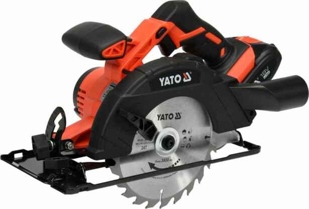 Käsisirkkeli Yato YT-82810, Ø165mm, 18V, 2.0Ah akulla + terä