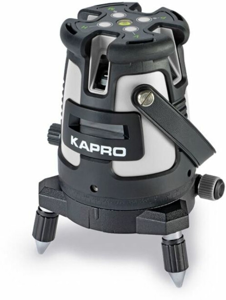 Ristilaser Kapro 875G Prolaser, vihreä, 1V/4P/LP + kotelo