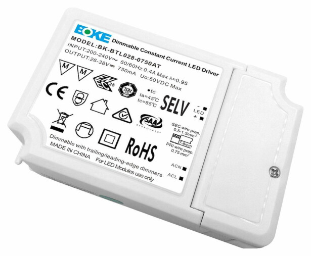 LED-liitäntälaite Malmbergs Lux 750mA RC