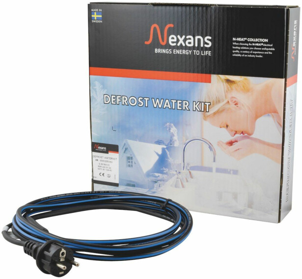 Lämpökaapeli Malmbergs Defrost Water Kit