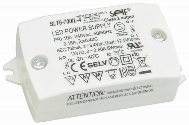 LED-liitäntälaite Malmbergs, 12V DC 6W