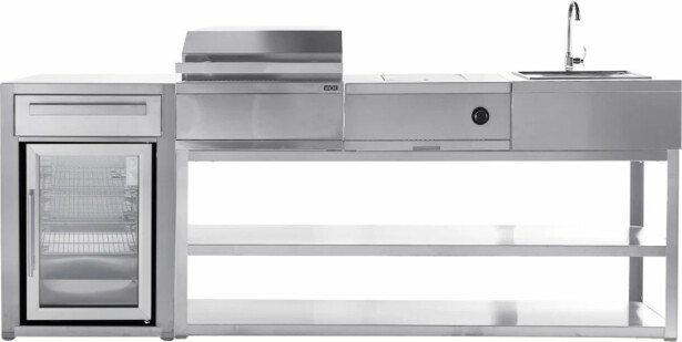 Kesäkeittiö Myoutdoorkitchen Nordic Line Tampere, ruostumaton teräs