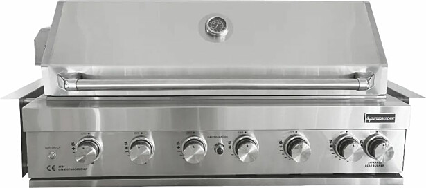 Kesäkeittiön kaasugrillimoduuli Myoutdoorkitchen Built-in, 6 poltinta ja infrapunalämmitys, ruostumaton teräs