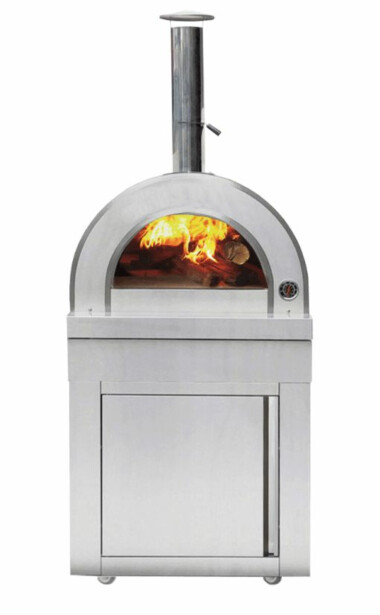 Pizzauuni Myoutdoorkitchen Classic Line Stainless Naples, puulämmitteinen, rst