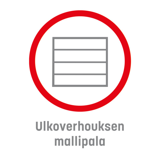 cedral -ulkoverhouspaneelin mallipala