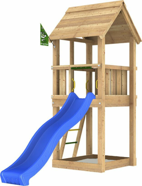 Leikkitornikokonaisuus Jungle Gym Club 2.1, ilman liukumäkeä