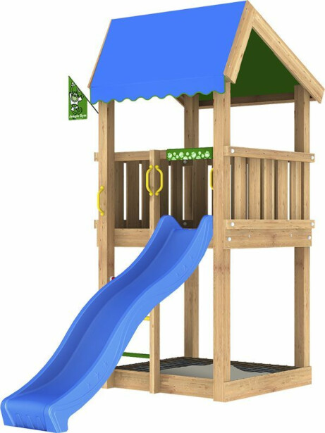 Leikkitornikokonaisuus Jungle Gym Home 2.1, ilman liukumäkeä