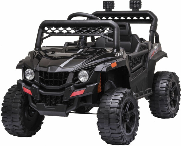 Lasten sähköauto Nordic Play Speed Offroader, 12V7AH, EVA-renkaat, musta