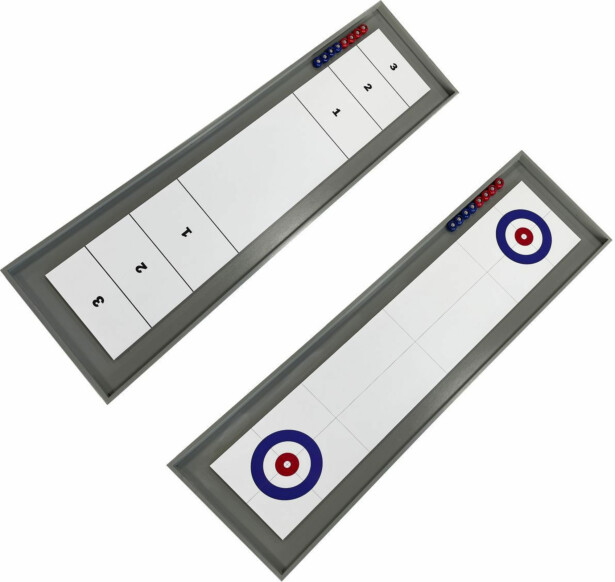 Shuffleboard/curling-peli 2-in-1 Nordic Games
