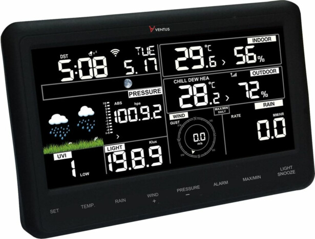 Sääasema Ventus W830W, wifi