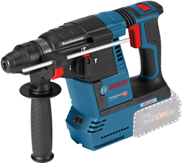 Akkuporavasara Bosch Professional GBH 18V-26 Solo, 18V, ilman akkua