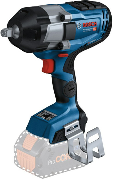 Akkuiskumutterinväännin Bosch Professional GDS 18V-1000 C Solo, 18V, ilman akkua