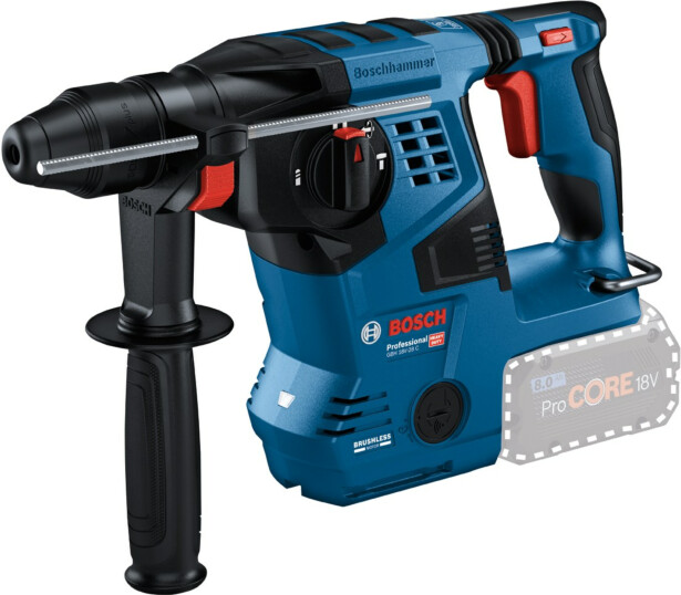 Akkuporavasara Bosch Professional GBH 18V-28 C Solo, 18V, ilman akkua