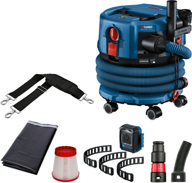 Akkukuiva-/märkäimuri Bosch Professional GAS 18V-12 MC Solo, 18V, ilman akkua