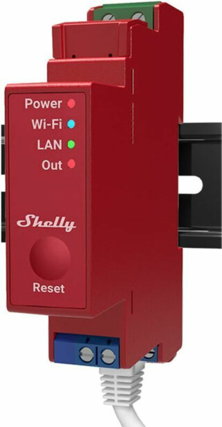 Ohjelmoitava Wi-Fi-rele Shelly Pro 1PM