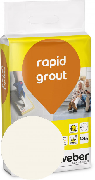 Saumalaasti Weber Rapid Grout 12 Marble, 15kg