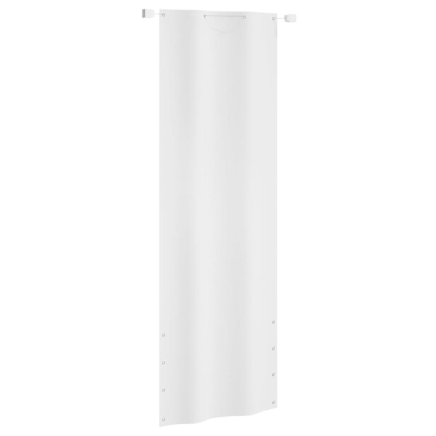 Parvekkeen suoja 80x240 cm Oxford-kangas valkoinen