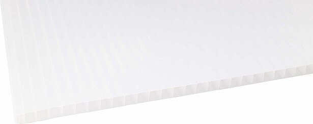 PC-kerroslevy Keraplast 10 mm opaali lev. 1050 mm määrämittainen