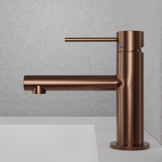 Pesuallashana Scandtap Steel Vertex Amber, kupari