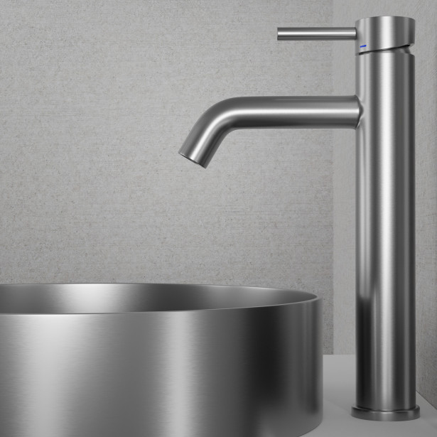 Pesuallashana Scandtap Steel Wave High