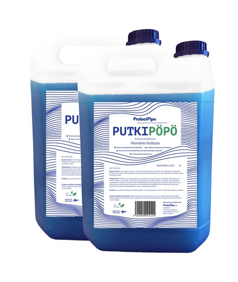 Putkipöpö Kodin Mikrobi, biologinen viemärinhoitoaine 2x5l