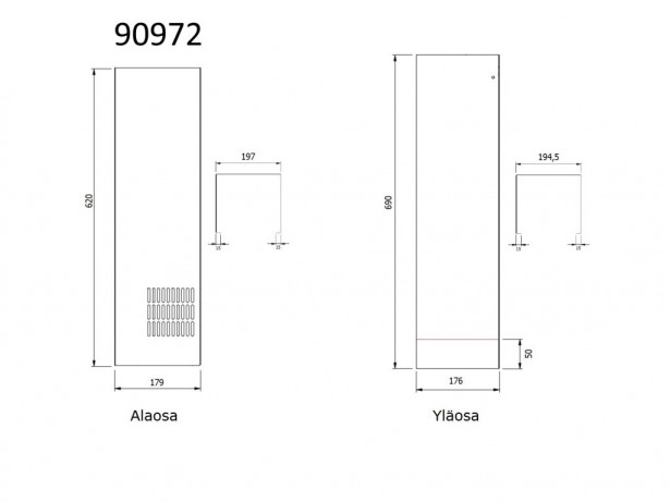 Putkisarja Savo PS-90 126cm rst