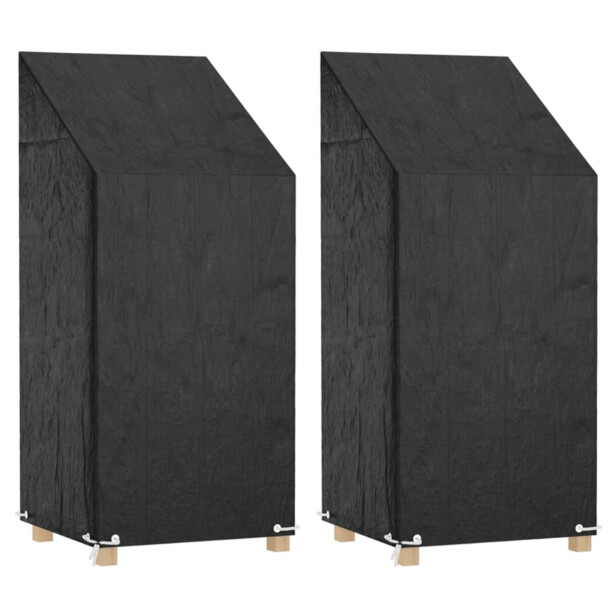 Puutarhatuolisuojat 8 purjerengasta 65x65x110/150 cm polyeteeni