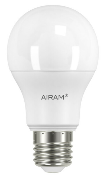 LED-lamppu Airam Pro A60 OP 12BX 830, E27, 3000K, 1060lm