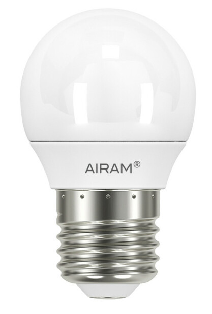 LED-pienkupulamppu Airam Pro P45 830, E27, 3000K, 260lm