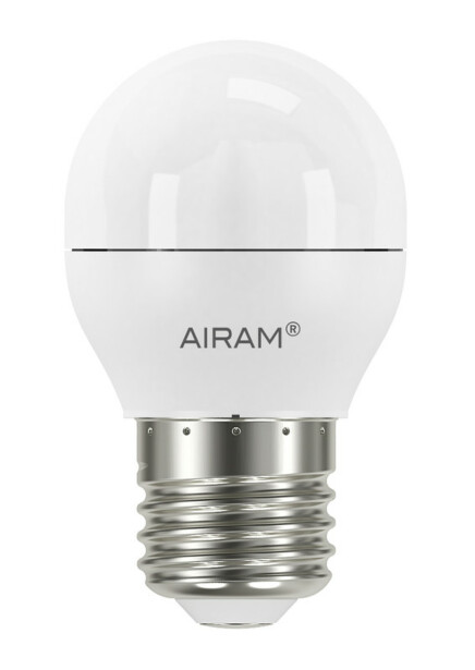 LED-pienkupulamppu Airam Pro P45 840 DIM, E27, 4000K, 470lm, OP, himmennettävä