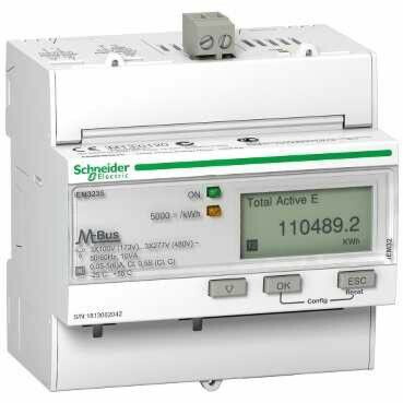 Energiamittari Schneider Electric Acti 9 iEM3235 CT x/5 M-bus I/O